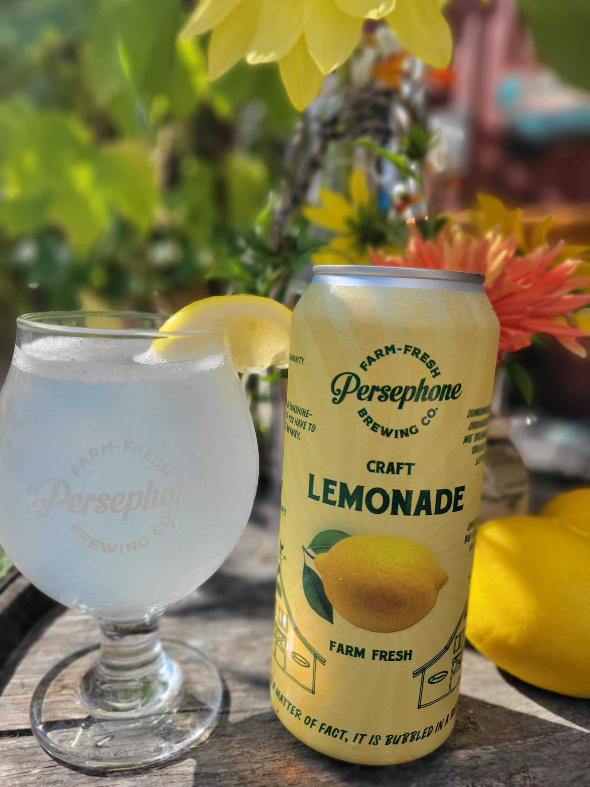 Farm Fresh Lemonade from Persephone Brewing Company in Gibsons, BC (photo provided)