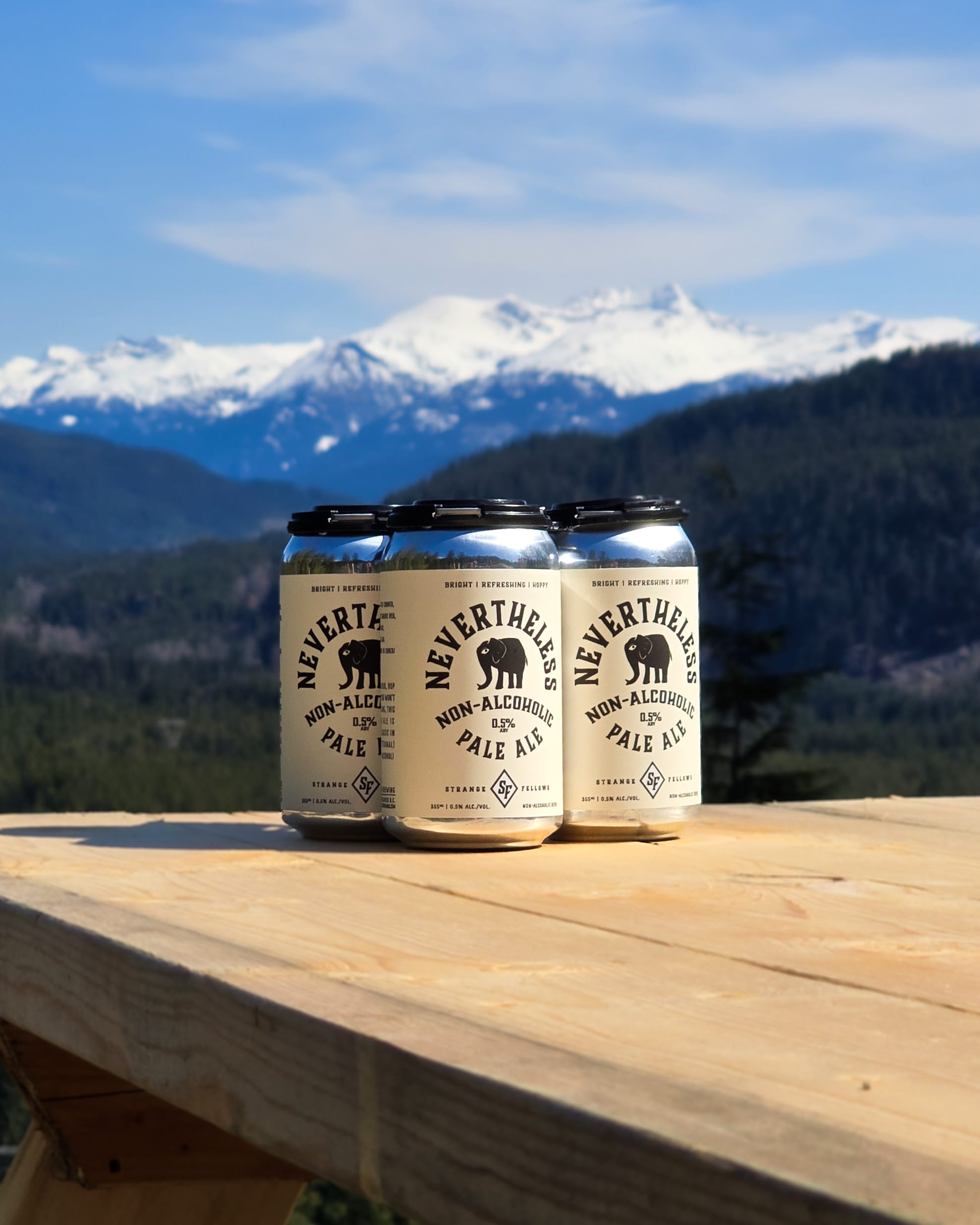 Nevertheless Pale Ale from Strange Fellows Brewing in Vancouver, BC (photo provided)