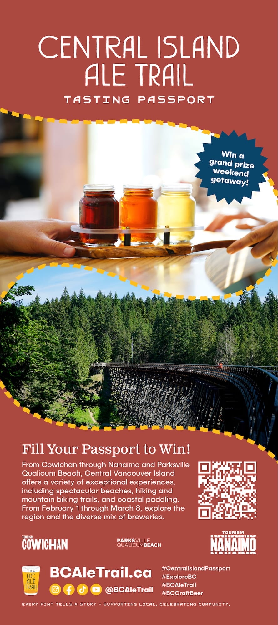 The front of the 2026 Central Island Ale Tasting Passport