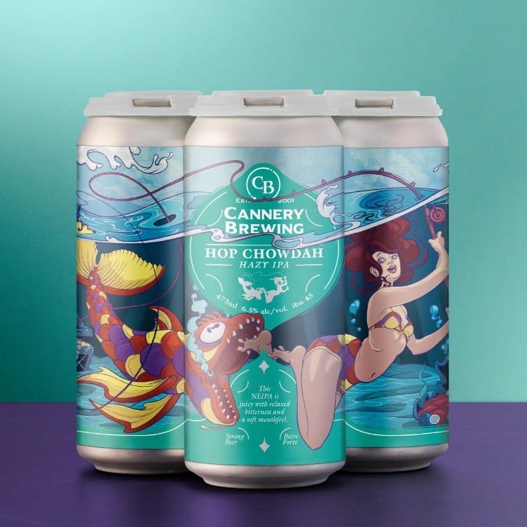 Hop Chowdah Hazy IPA from Cannery Brewing in Penticton, BC (image provided)