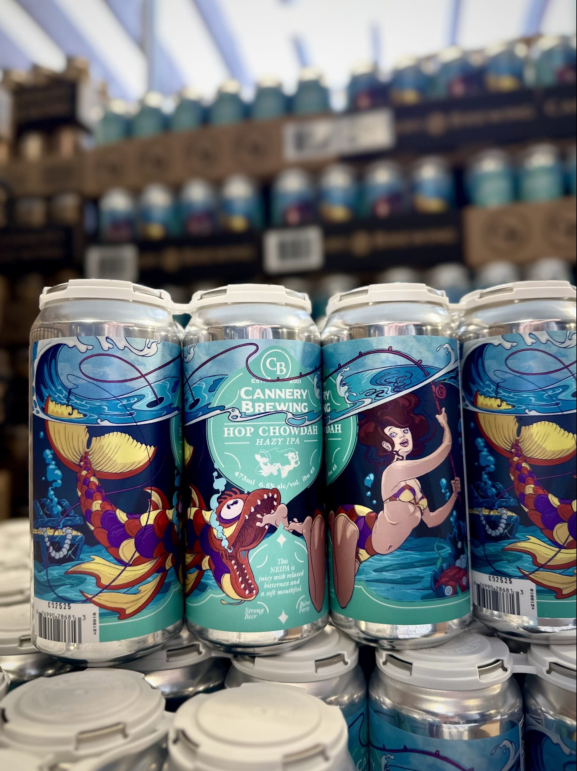 Hop Chowda's new look for 2026 - from Cannery Brewing in Penticton, BC (photo provided)
