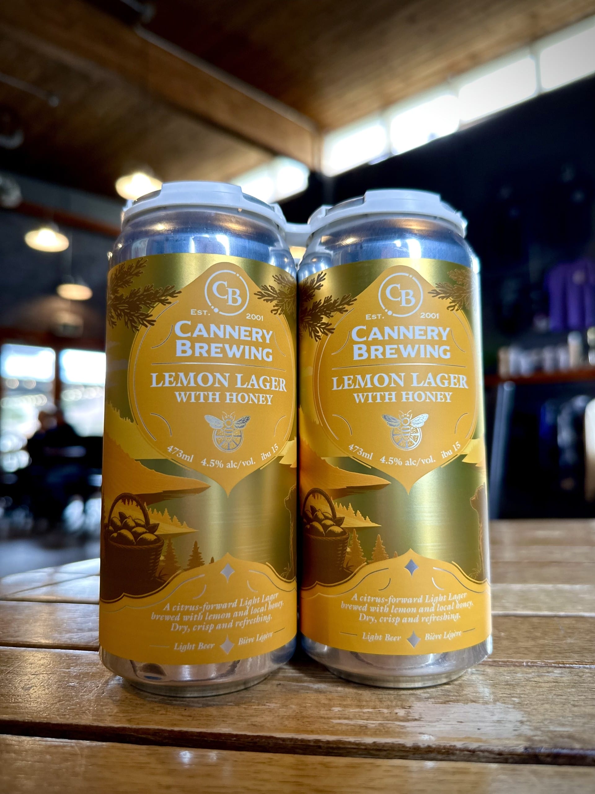 Lemon Lager with Honey from Cannery Brewing in Penticton, BC (photo provided)