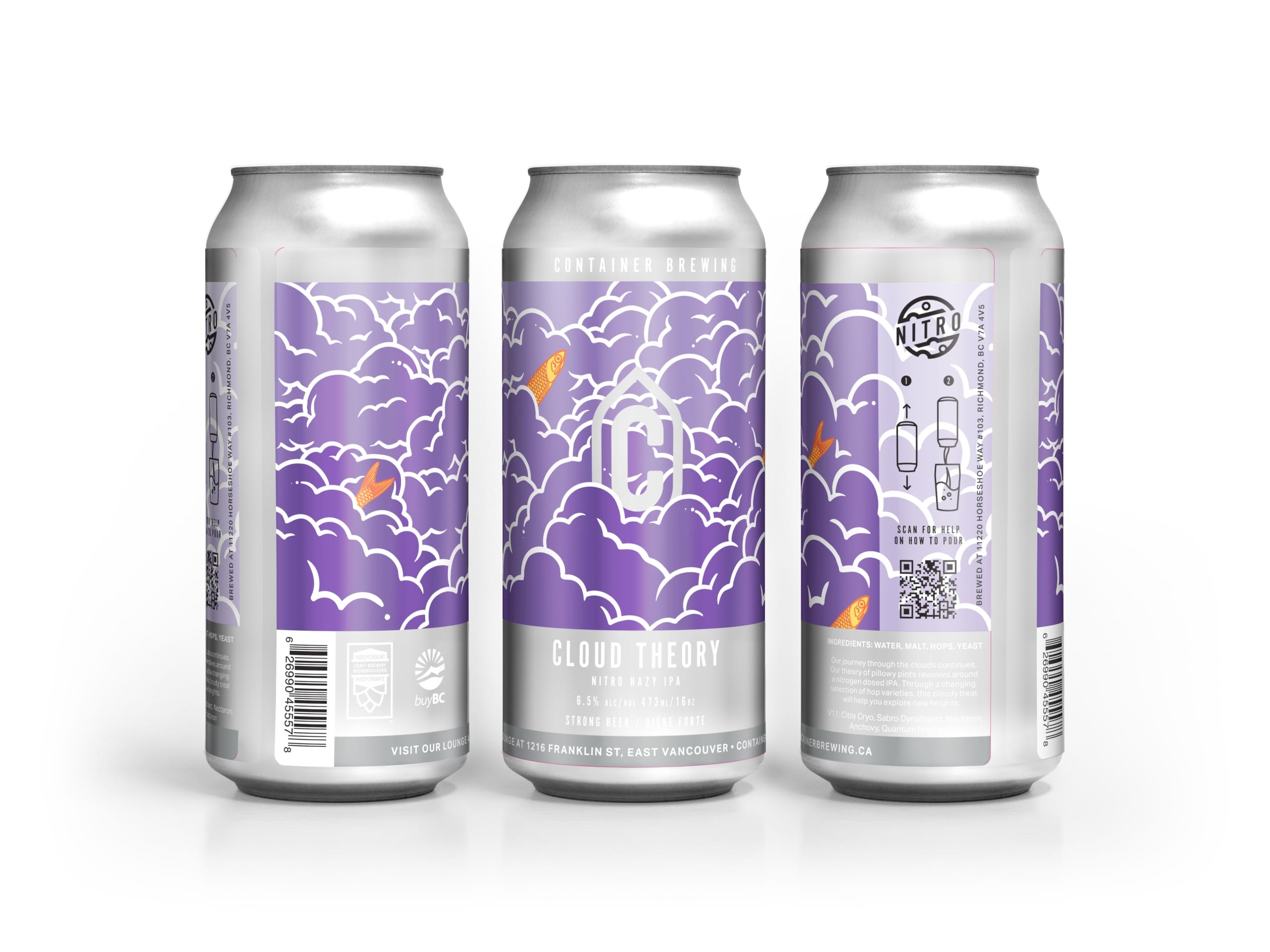 Cloud Theory IPA from Container Brewing in Vancouver, BC (image provided)