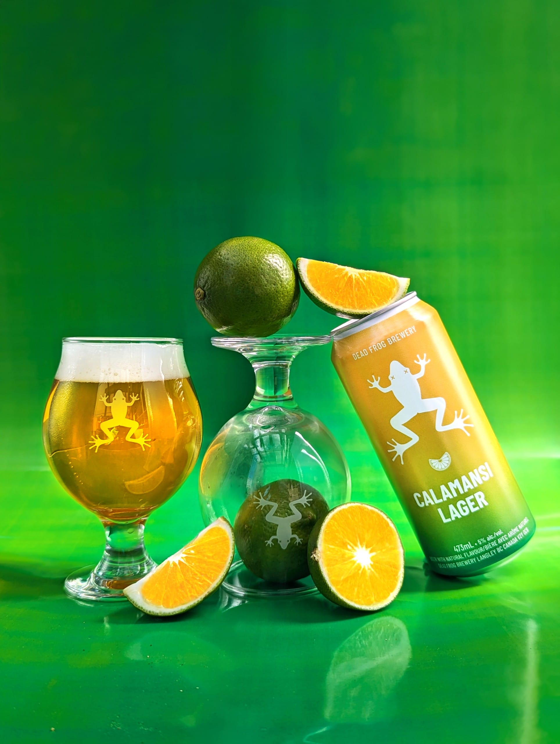 Calamansi Lager from Dead Frog Brewery in Langley, BC (photo provided)