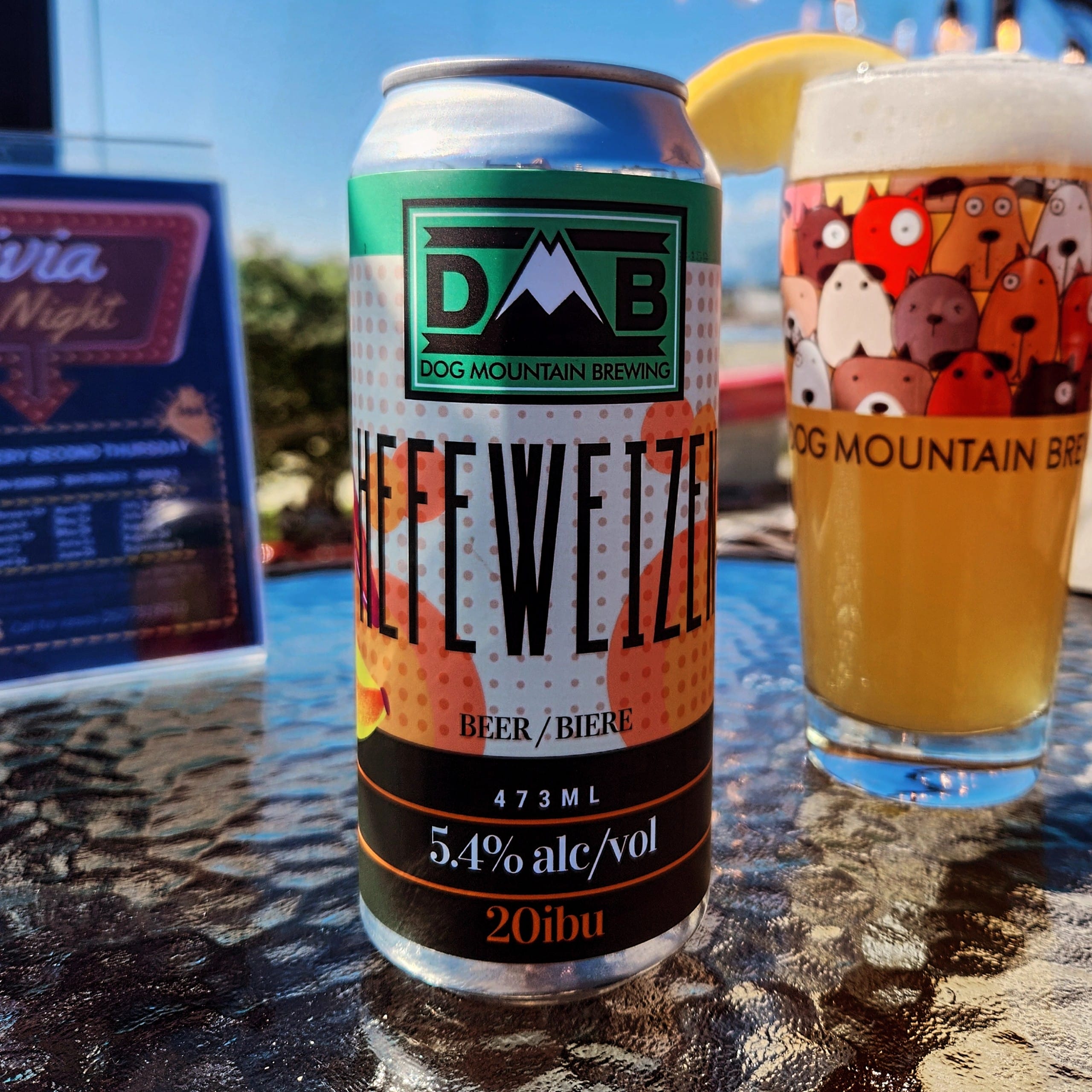 Hefeweizen from Dog Mountain Brewing in Port Alberni, BC (photo provided)