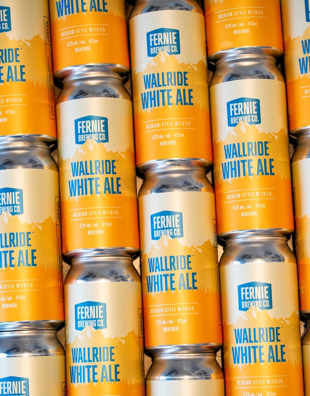 Wallride White Ale from Fernie Brewing Co in Fernie, BC (photo provided)