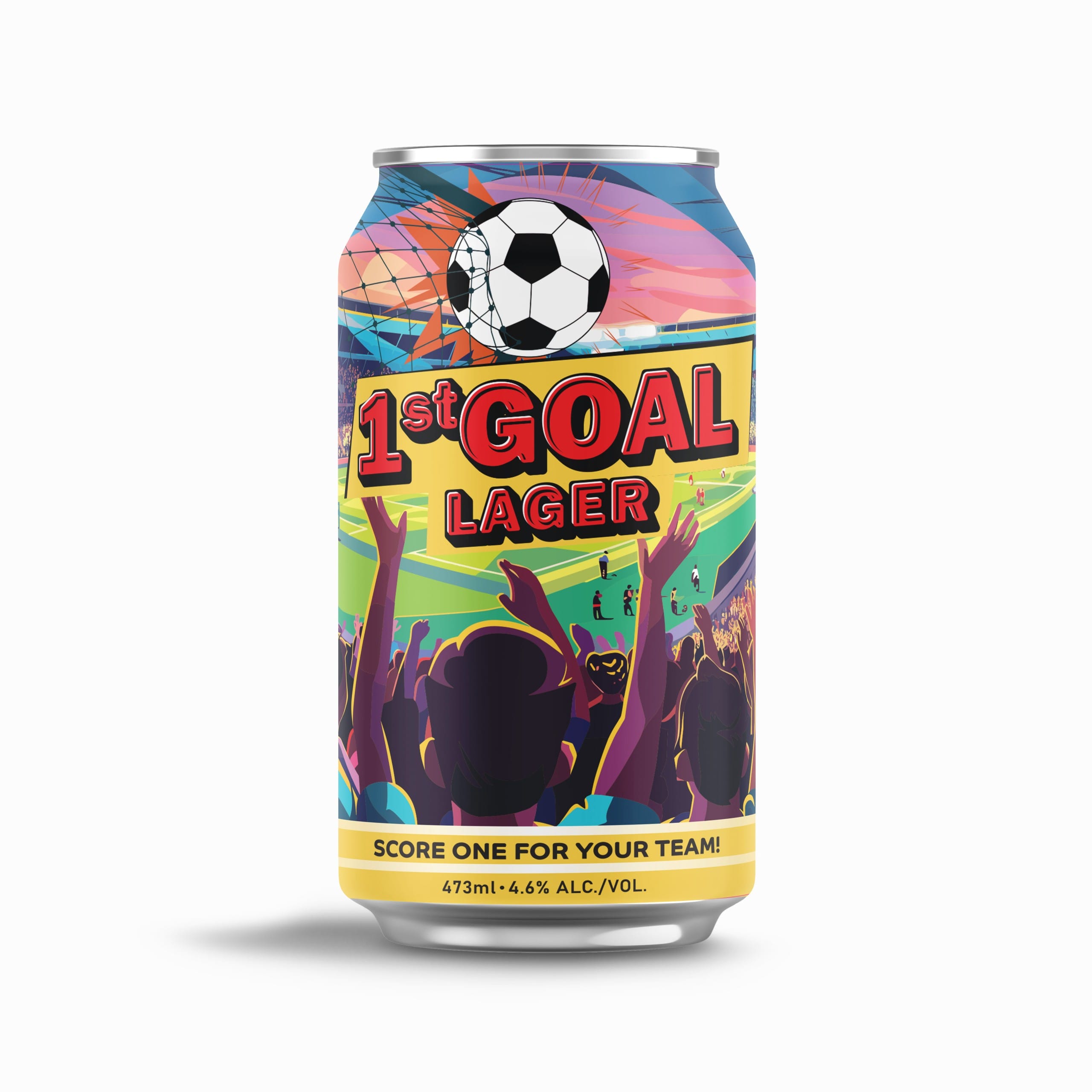 1st Goal Lager from Five Roads Brewing in Langley, BC (photo provided)