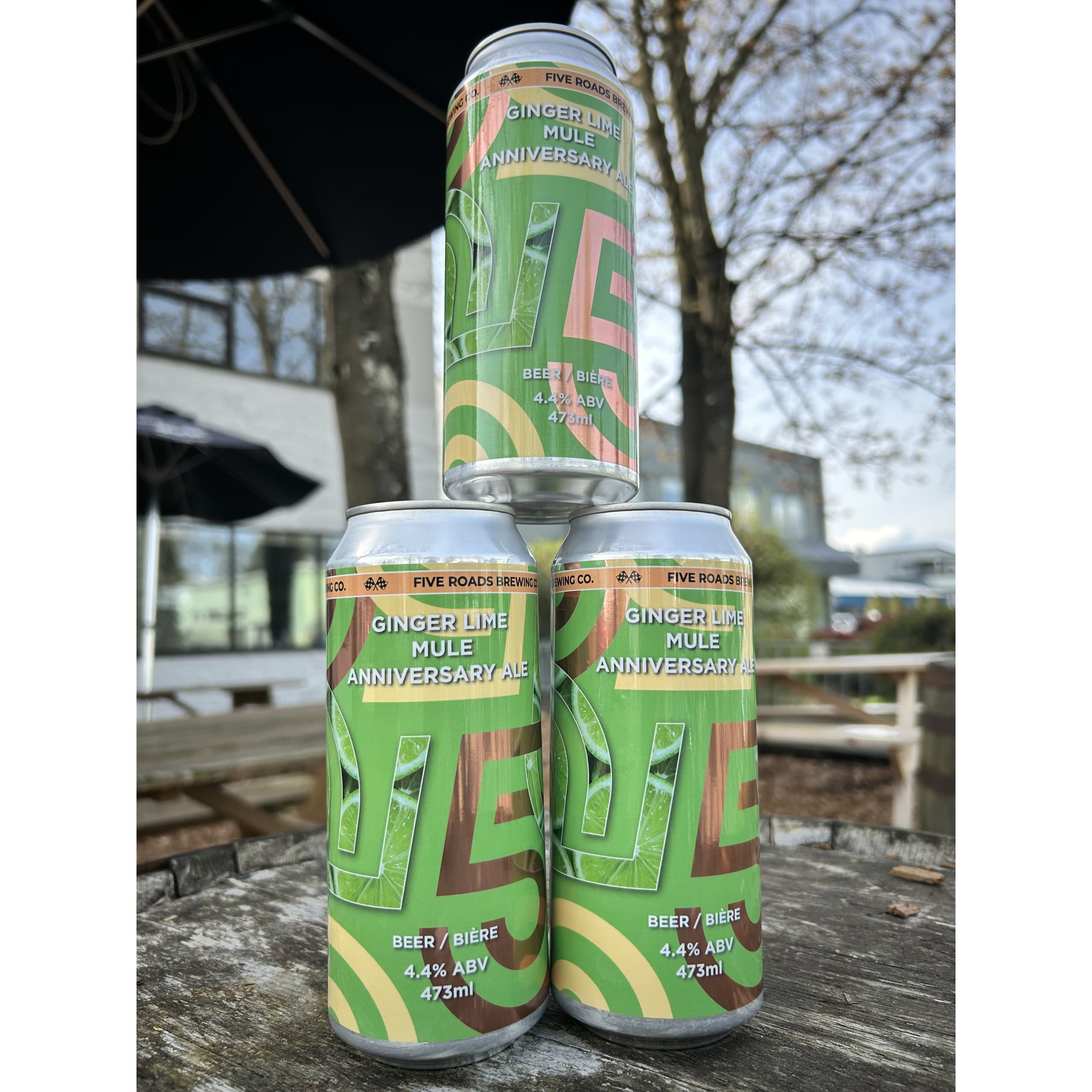 Ginger Lime Mule Anniversary Ale from Five Roads Brewing in Langley, BC (photo provided)