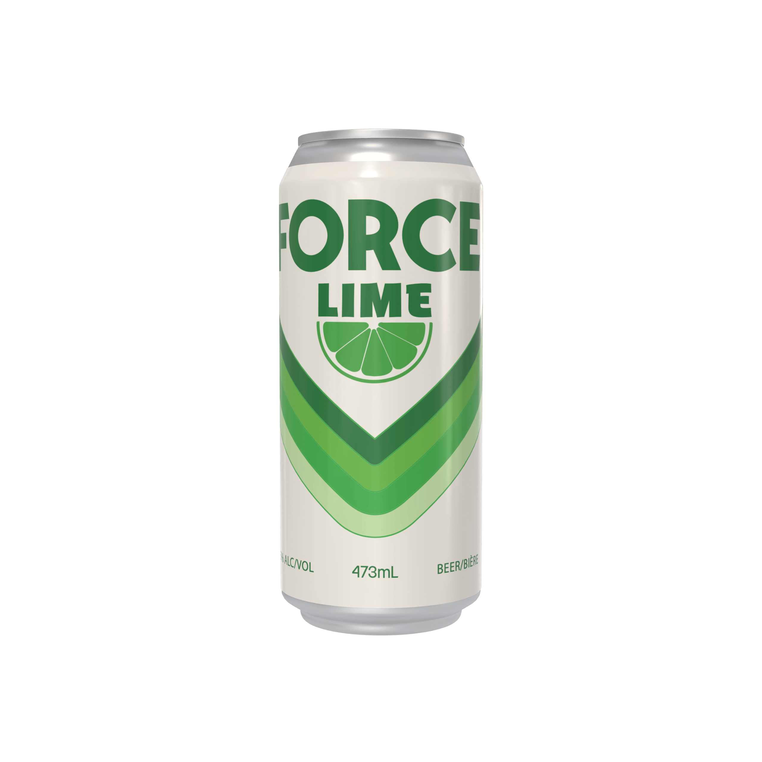 Force Lime Lager from Fuggles Beer Co in Richmond, BC (image provided)