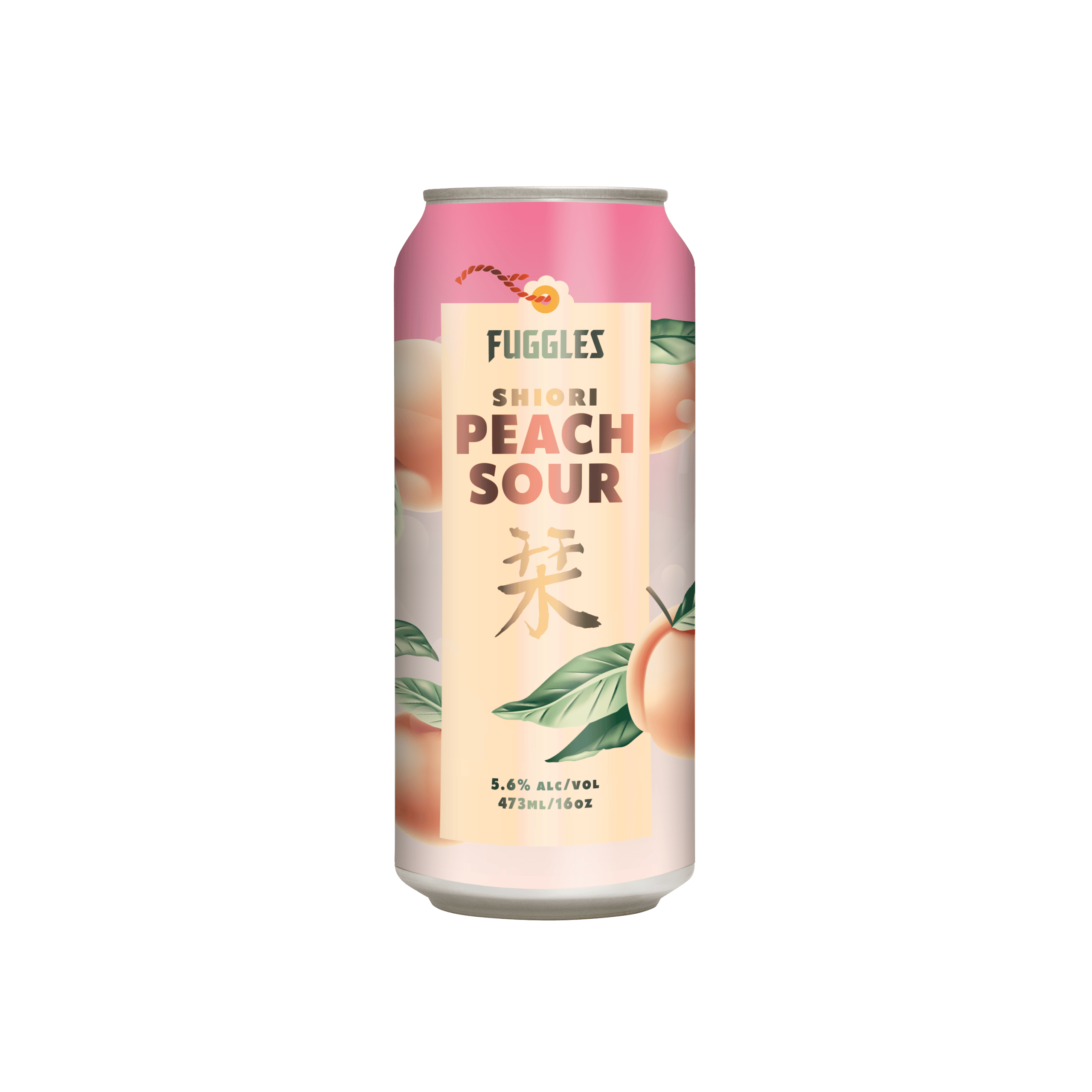 Shiori Peach Sour from Fuggles Beer Co in Richmond, BC (image provided)