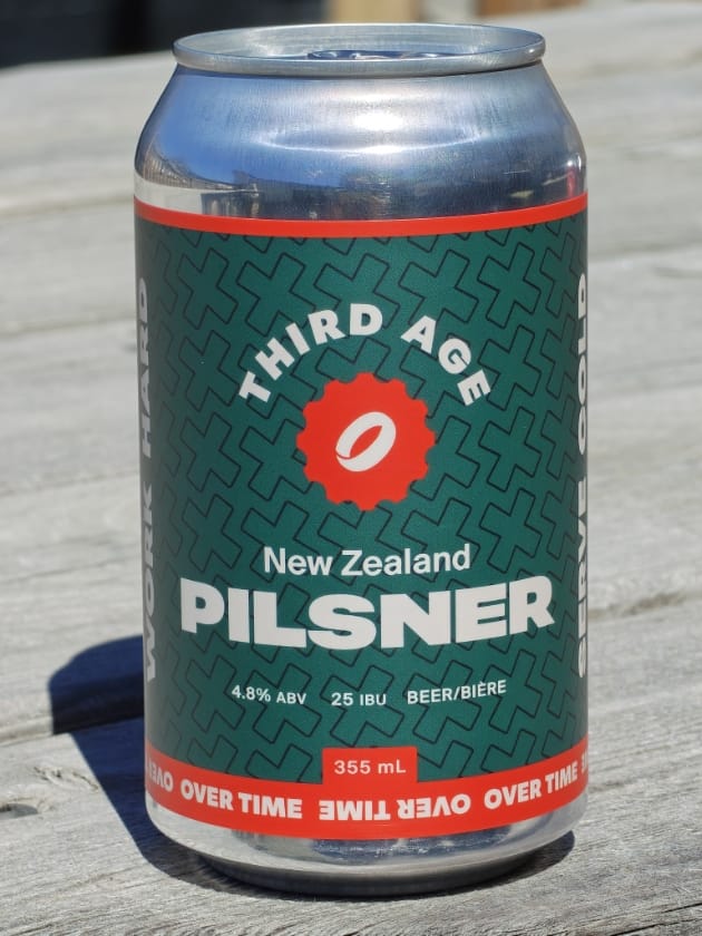 Third Age Pilsner from Over Time Beer Works in Kimberley, BC (photo provided)