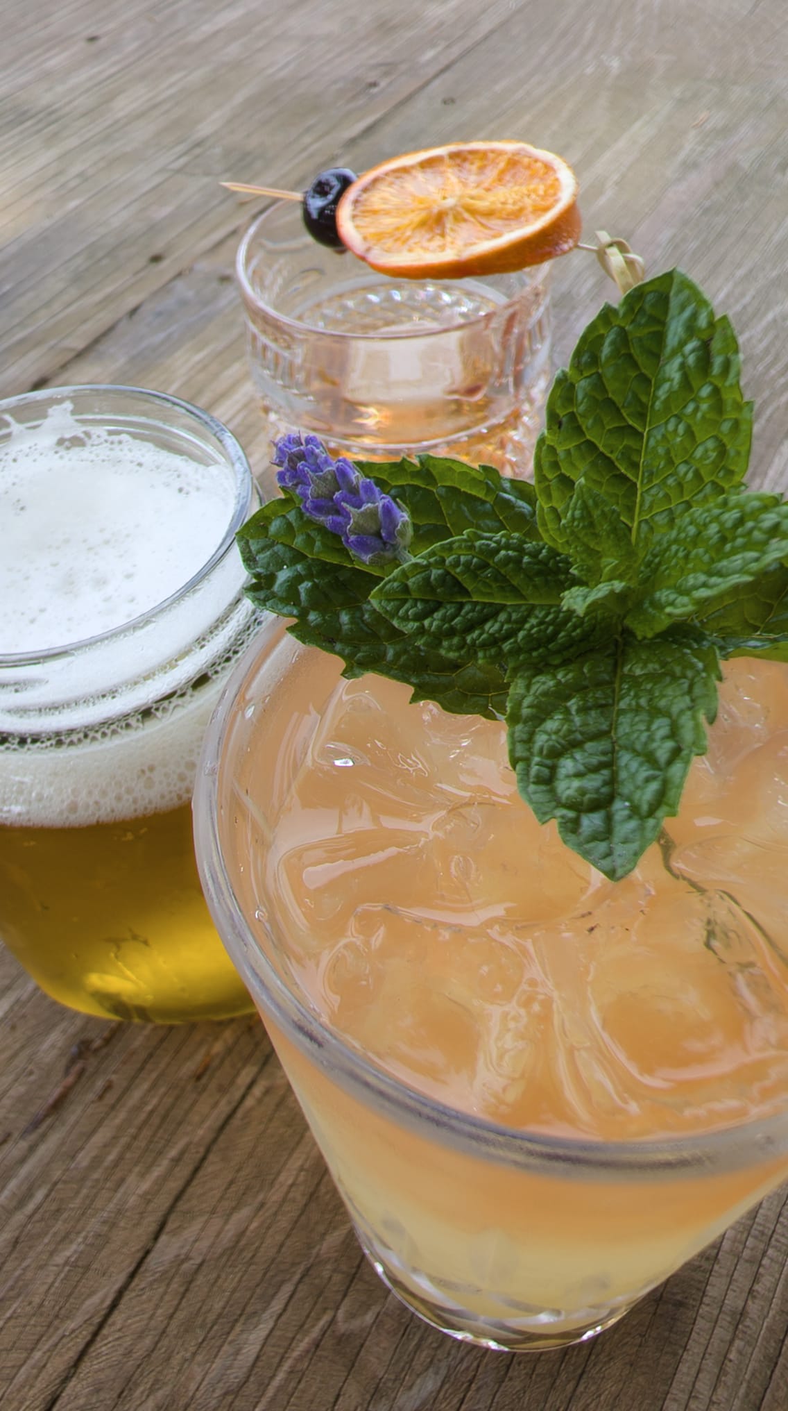 Willows Refresher – Blueberry Liqueur Lemonade from Roots and Wings Distillery in Langley, BC (photo provided)