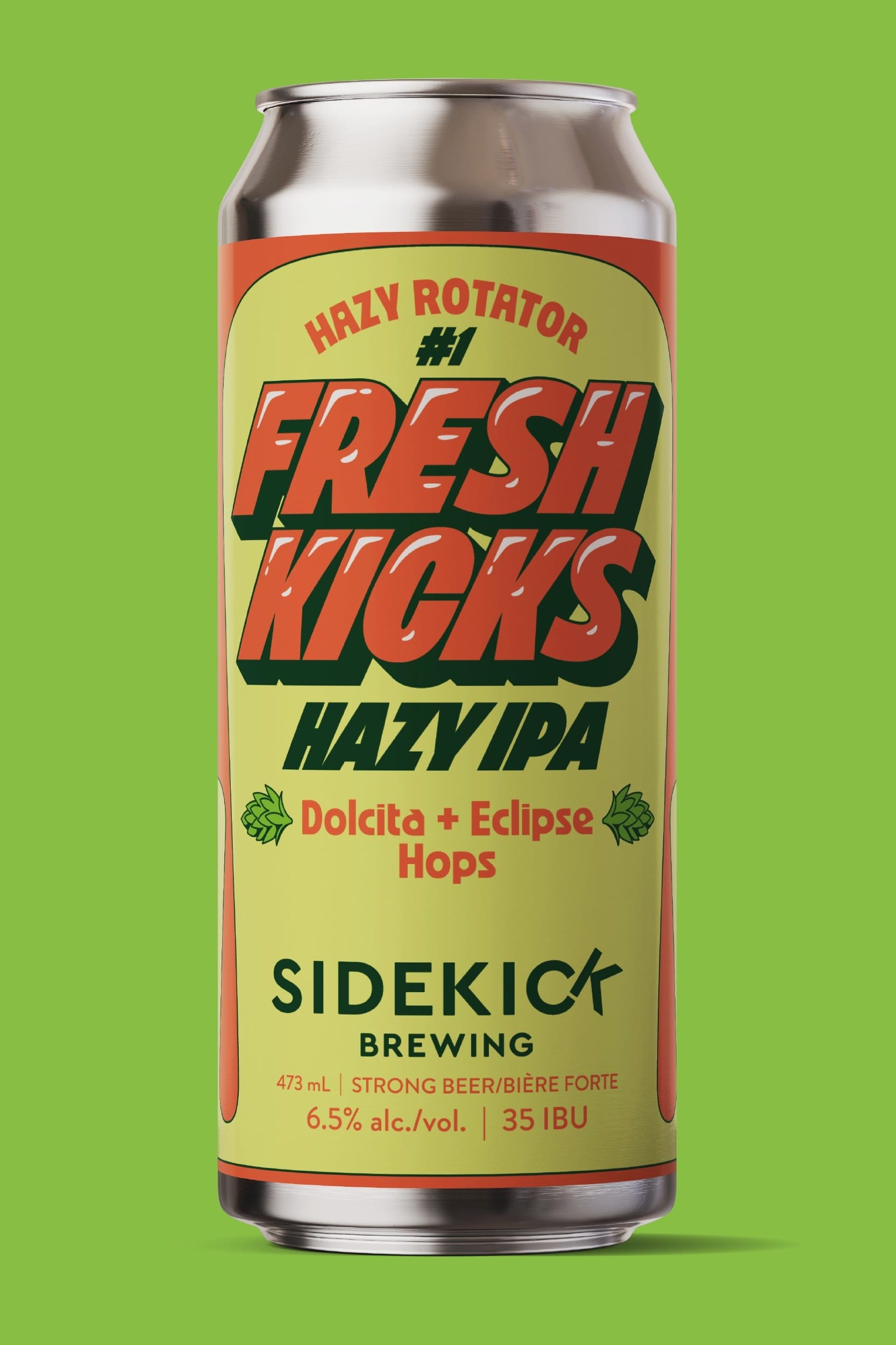 Fresh Kicks Hazy IPA from Sidekick Brewing in Chilliwack, BC (photo provided)