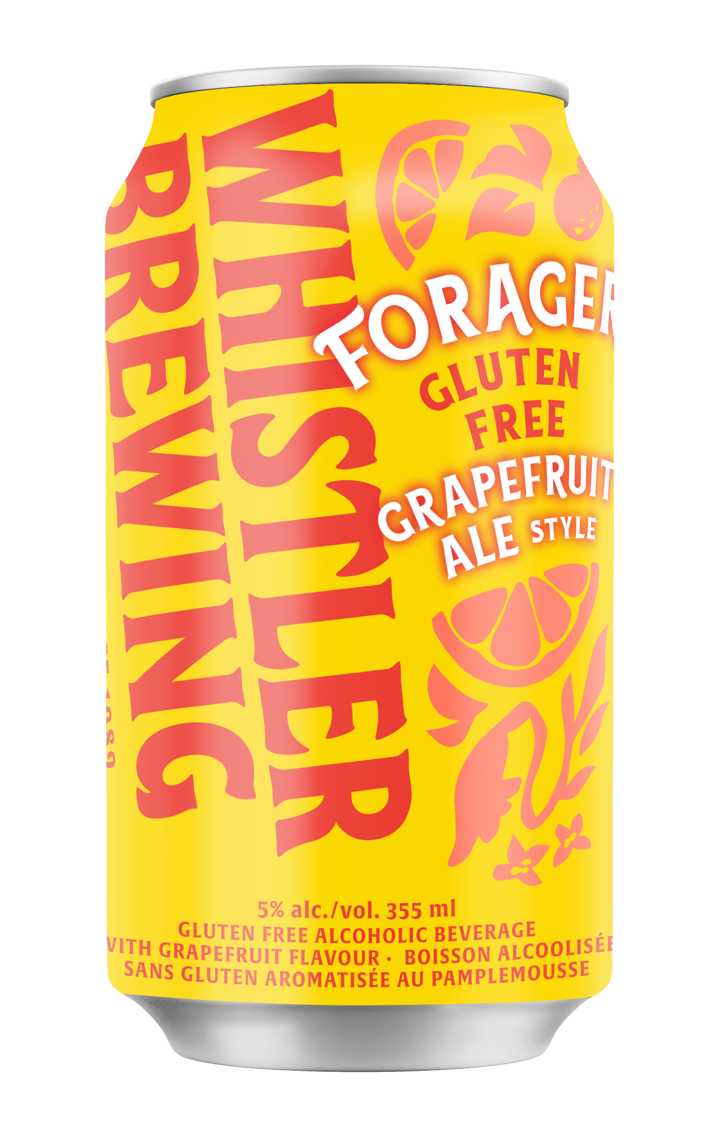 Forager Gluten-free Grapefruit Ale from Whistler Brewing Company in Whistler, BC (image provided)